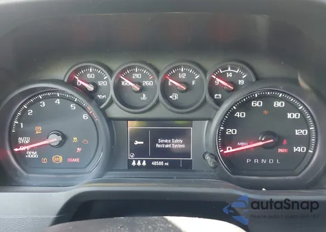 2024 Chevrolet Silverado 1500 2Wd Short Bed Custom z USA, uszkodzony, nr VIN 1GCPABEKXRZ309405